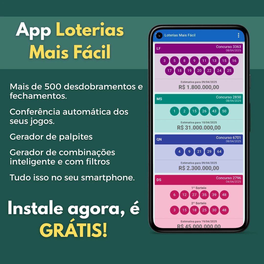 Lotofácil da Independênica 2023 Lotofácil da Independênica 2023